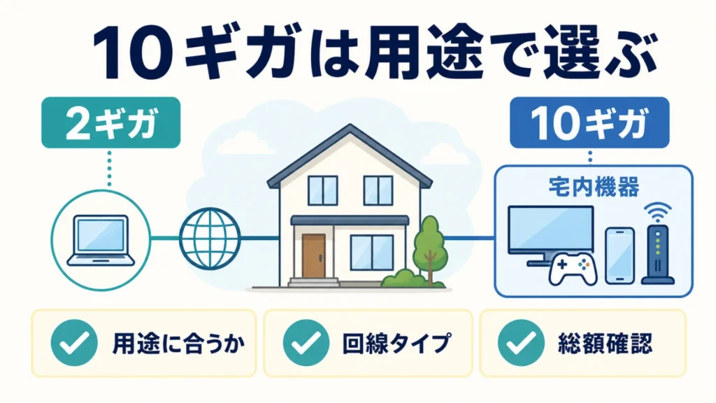 NURO光の戸建て料金は高い？月額・総額を他社と徹底比較の要点を整理した図解